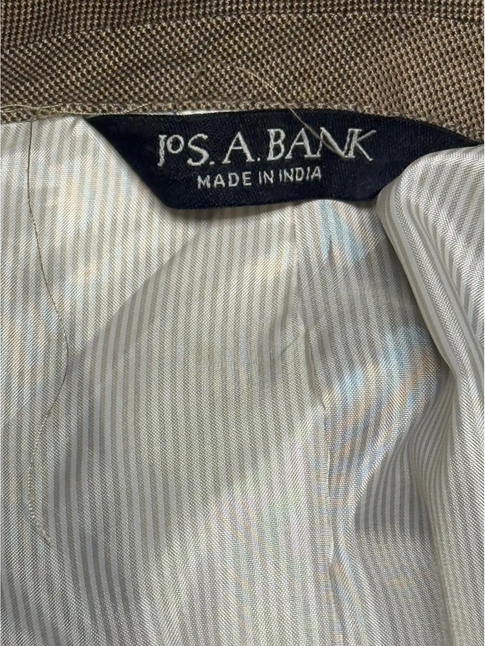 Jos. A. Bank Men's Brown Blazer Jacket Made in India